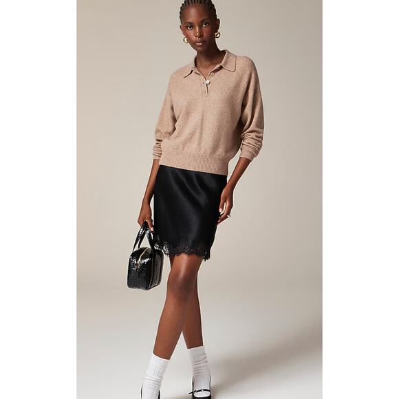 J Crew Sweater Polo XXS Green NWT Supersoft Yarn CC831 J.Crew - Picture 2 of 4